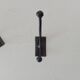 Brutalist coat rack pair