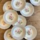 Set of 12 vintage deep plates - Fabiola model from Lunéville -