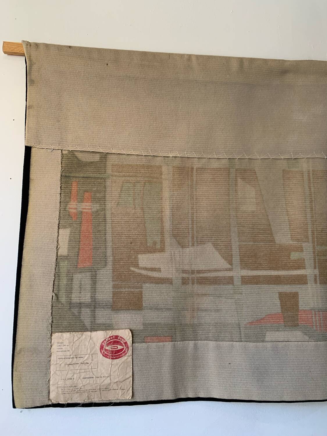 Tapisserie années 70