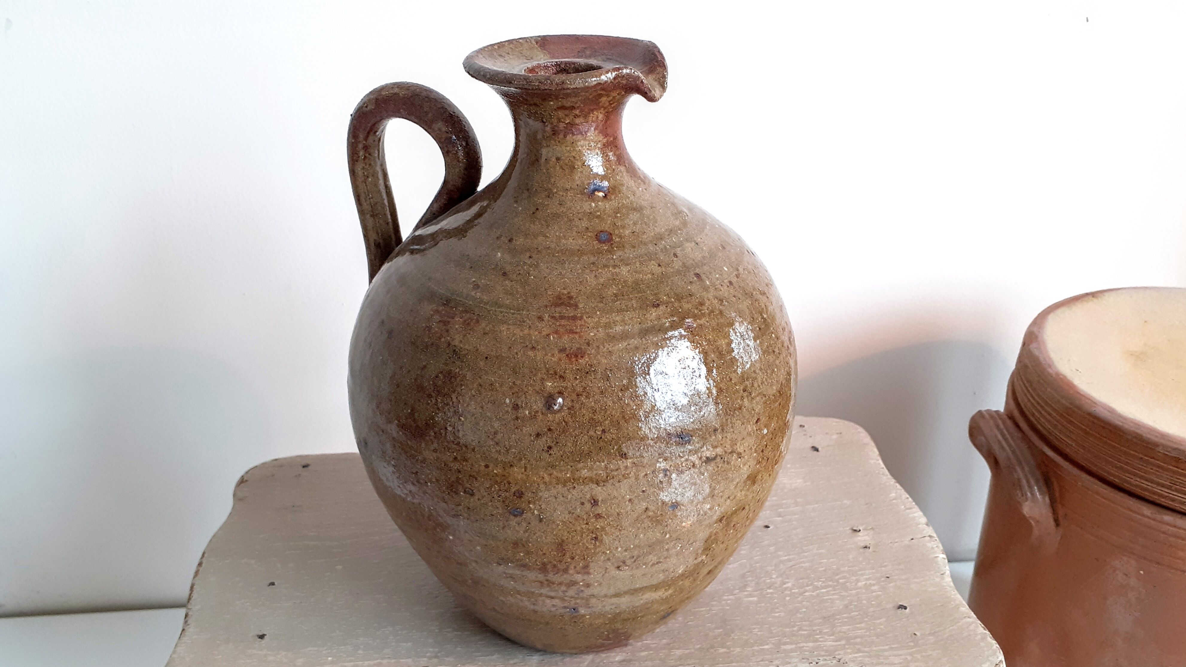Pitcher made of sandstone