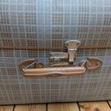 Old cardboard suitcase