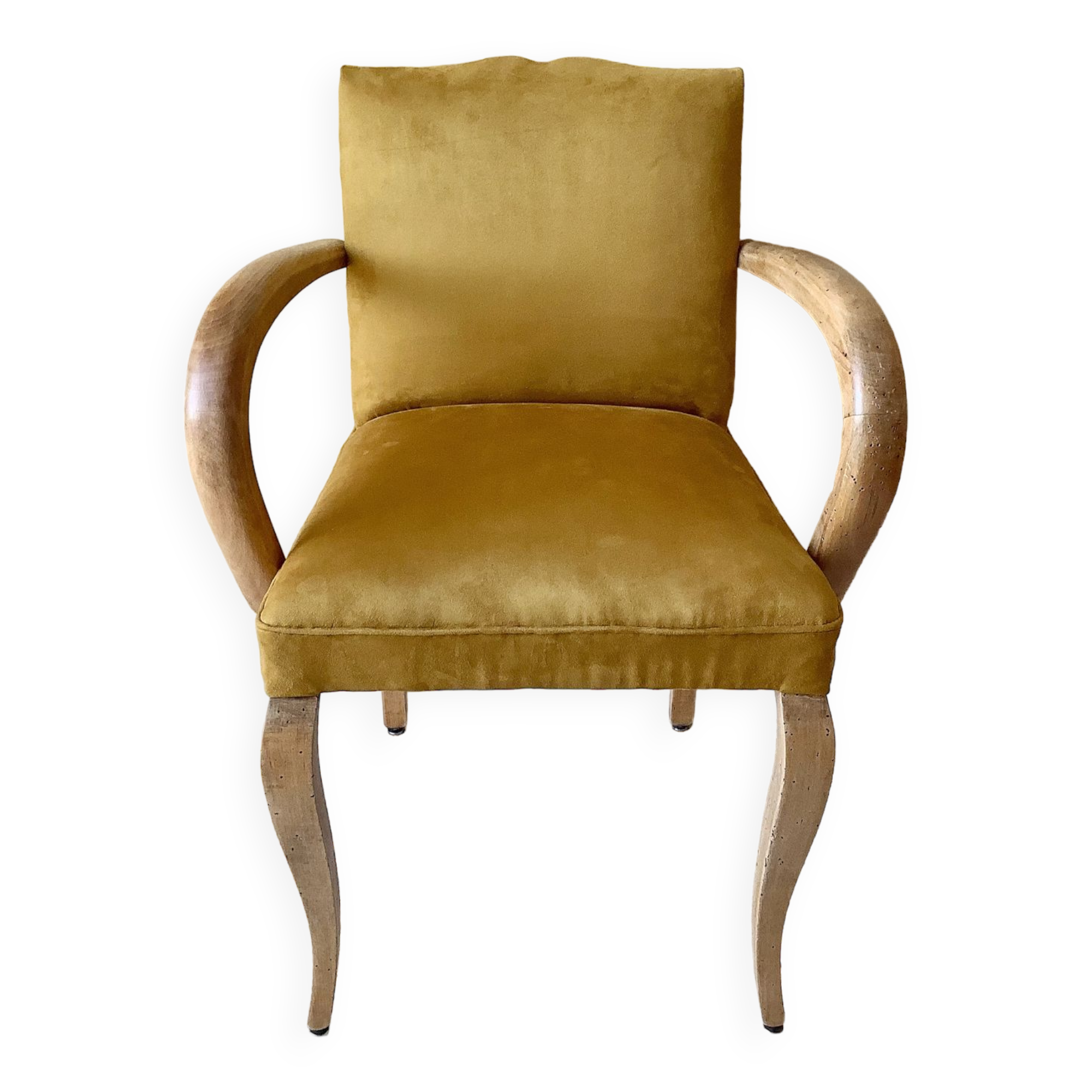 Art-deco bridge armchair