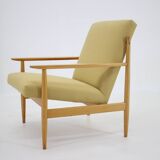 1960s Beech Armchair, Czechoslovakia