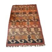 Tapis Kilim en coton et toile de jute 120x190cm