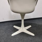 Vintage fiberglass swivel chair by Maurice Burke for Akana
