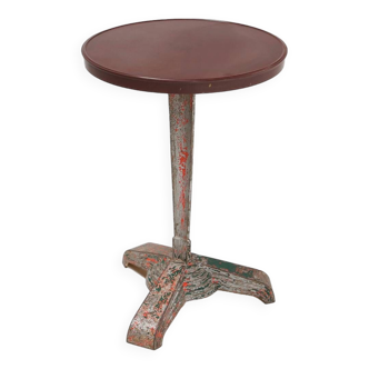 Table de bistro Louis Vuitton pour Rex avec plateau en bakélite, France, années 1930