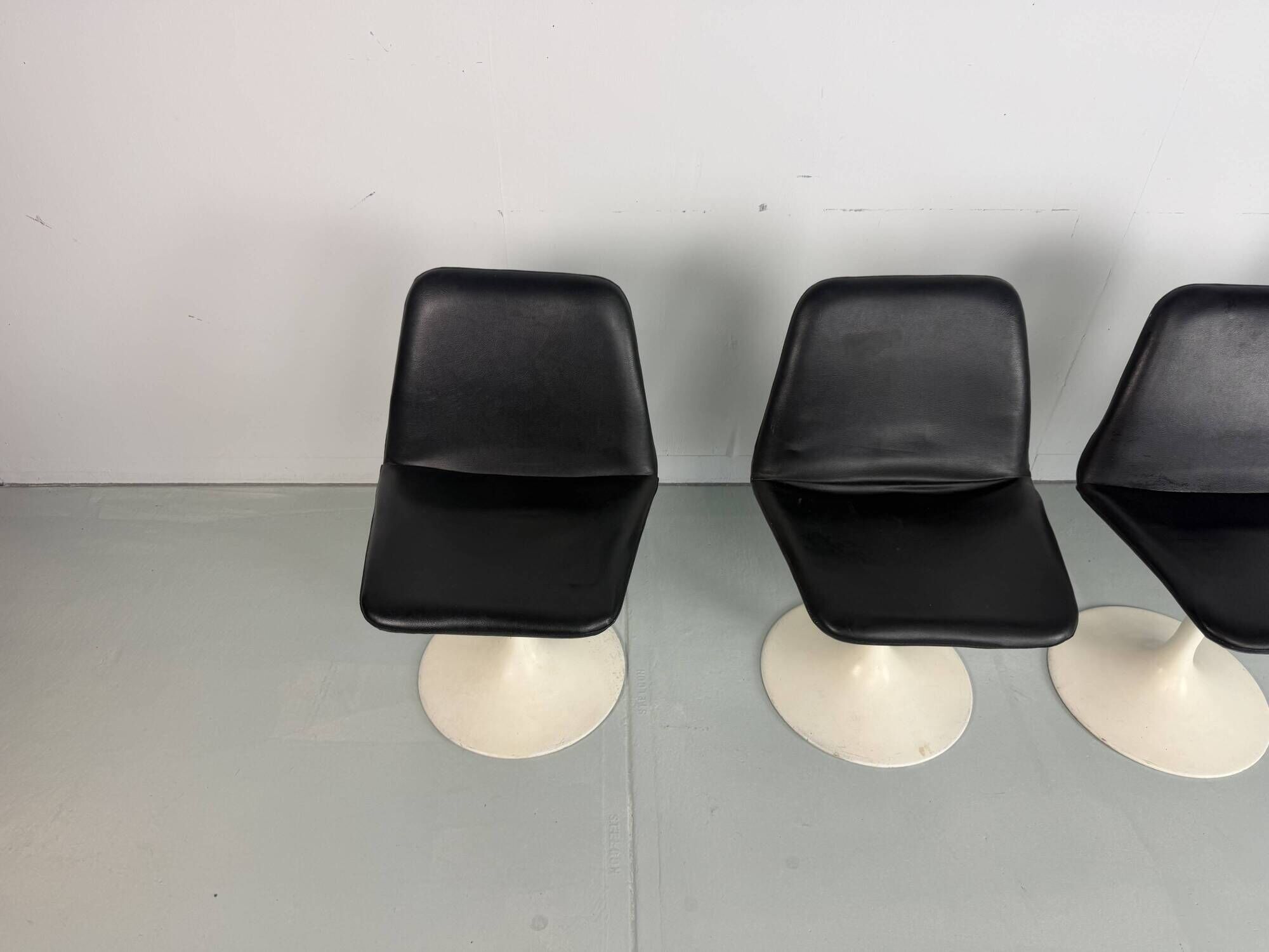 Modern Scandinavian dining chair set of 4 by Börje Johanson Vinga, Sweden 1970