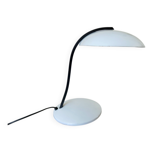 Lampe ''serpent'' éditeur Veneta Lumi, Italy, 1980, ufo, space age, soucoupe