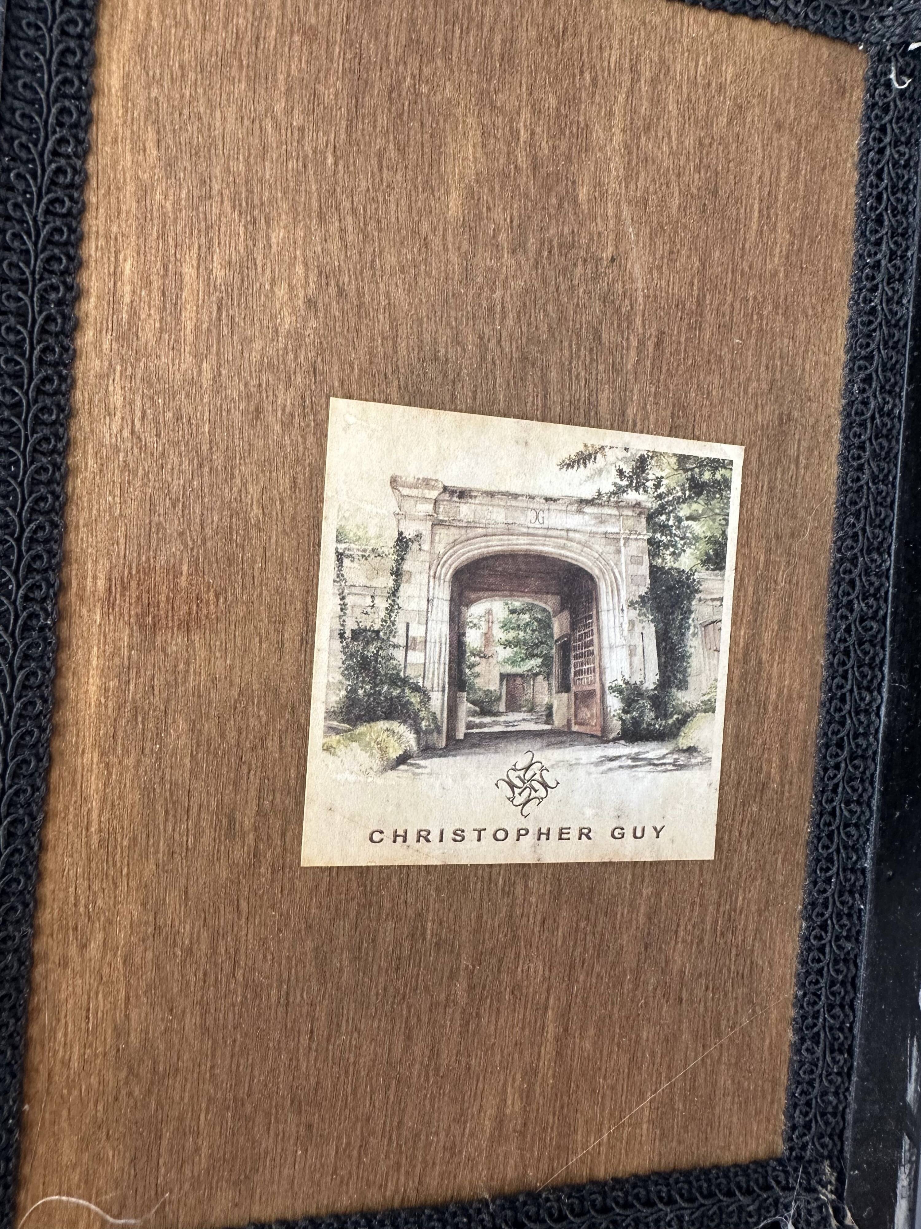 Christopher Guy "Cubism" Mirror 50-2351 – Black – New