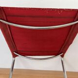 Tabouret Bauhaus chromé Thonet B8 de Marcel Breuer, 1930 'Eisengarn'