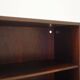 Mahogany bookcase, Danish design, 1970s, manufacturer: Omann Jun