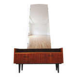 Restored Mid-Century Walnut Vanity Dressing Table by Marian Grabinski - 196