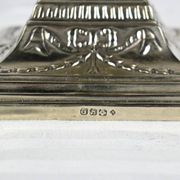 Paire de Flambeaux Électrifiés en Métal Argenté – Milieu XIXe