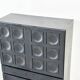1970's Belgian brutalist graphical Musterring bar cabinet