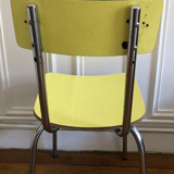 Yellow formica chair