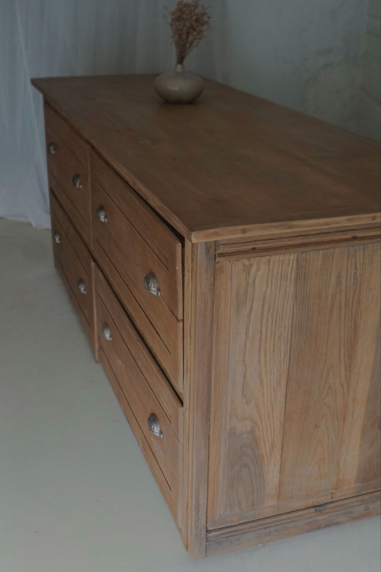 Large workshop furniture - Old bakery counter - Double-sided
