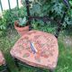 Pair of Napoleon III chairs - parrot decoration