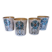 Suite de 4 mugs vintage