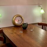 Pair of art deco bistro style wall lamps