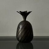 Janson Hollywood Regency Pineapple Box in Real Brass & Bronze, 1970