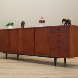 Teak sideboard, Danish design, 1970s, manufacturer: Farsø Møbelfabrik