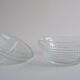 Glass candy bowl, sugar bowl, by Adolf Matura for Libochovice glass factory, 1970's.