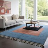 Berber rug in natural wool 3x2 m