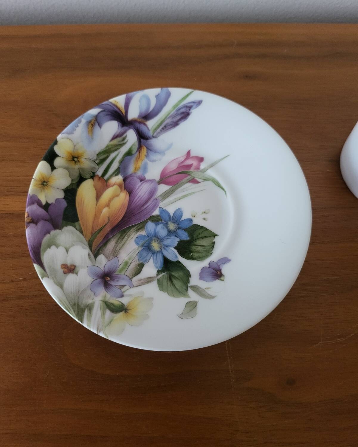 Porcelain Coffee Cup Bill Goldsmith Limoges "Victoria"