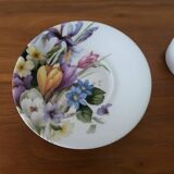 Porcelain Coffee Cup Bill Goldsmith Limoges "Victoria"