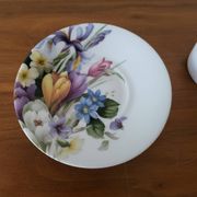 Porcelain Coffee Cup Bill Goldsmith Limoges "Victoria"