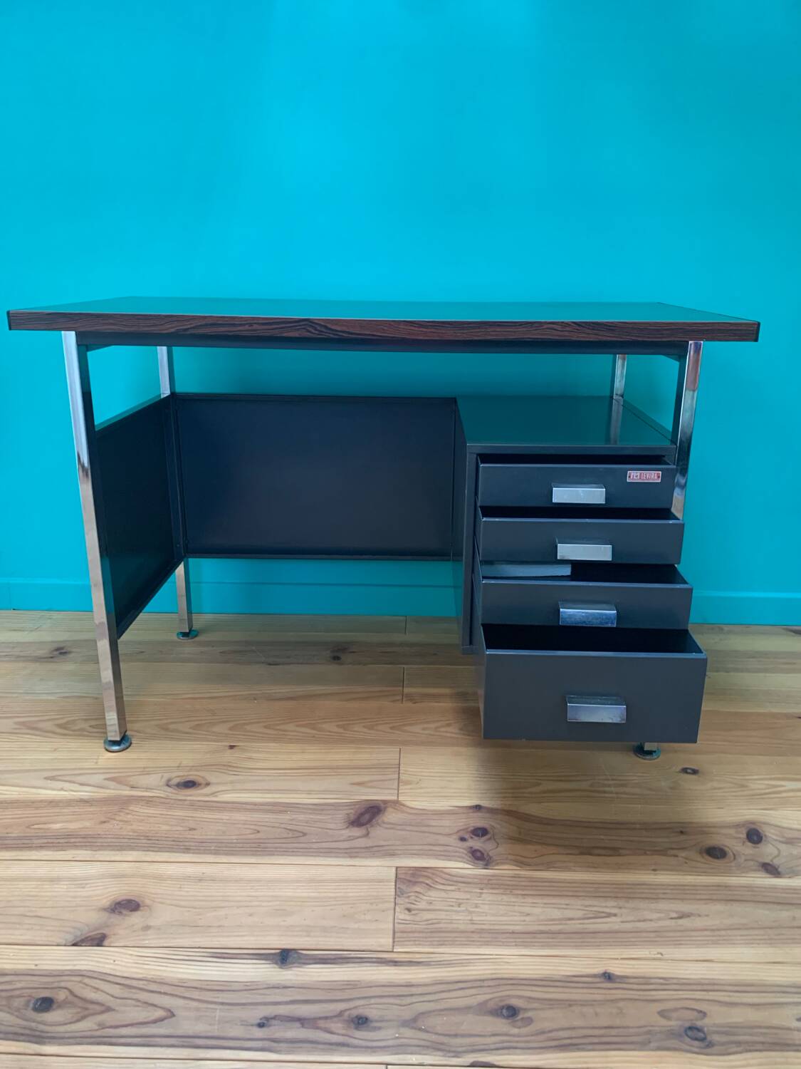 Mid-Century Industrial Vintage Desk