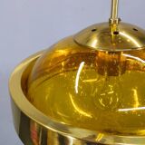 Space Age UFO Pendant Lamp by Kamenický Šenov, Czechoslovakia 1970s