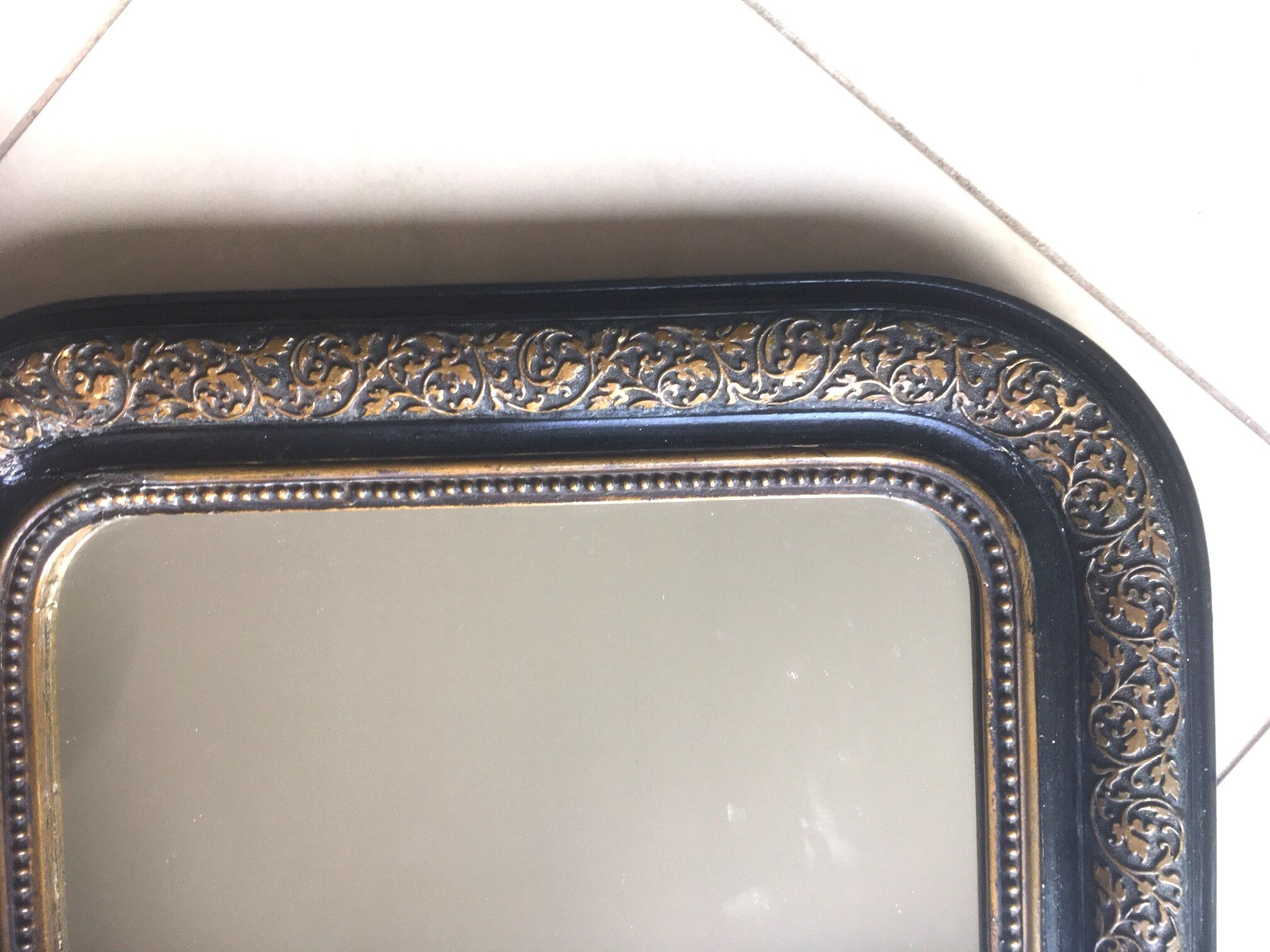 Mirror epoch at the end of the 19th century 59x83cm