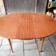 Round table expandable vintage