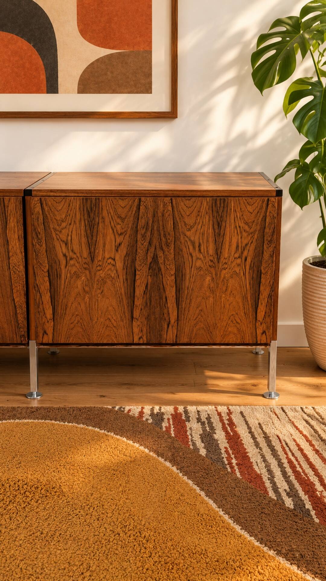 Vintage minimalist sideboard