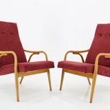 1960s Antonin Suman Pair of Restored Armchairs