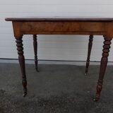 Small table with turned legs, 19th century