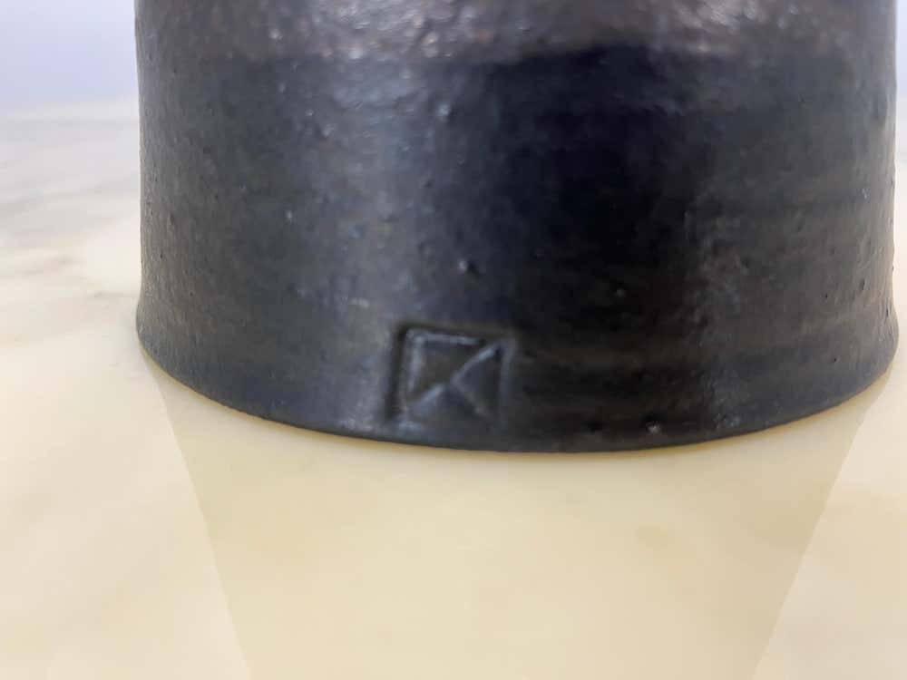 Jug / vase in ceramic by Alessio Tasca, Italy, 1960s