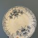 Set of 2 small plates XIXth Iron Earth Regency collection