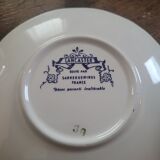 Sarreguemines Lancaster Set – 4 cups and 4 saucers – 1950s