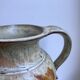 Very large pitcher / ceramic pitcher / glazed pottery 60s-70s signed