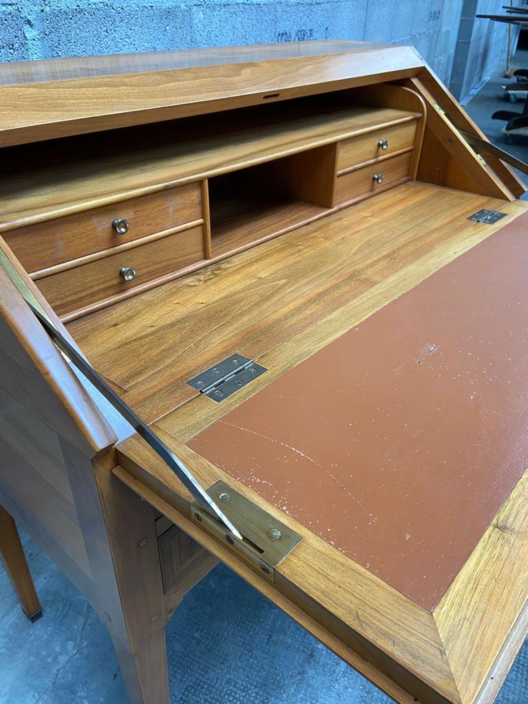Office scriban Louis XVI walnut 1950