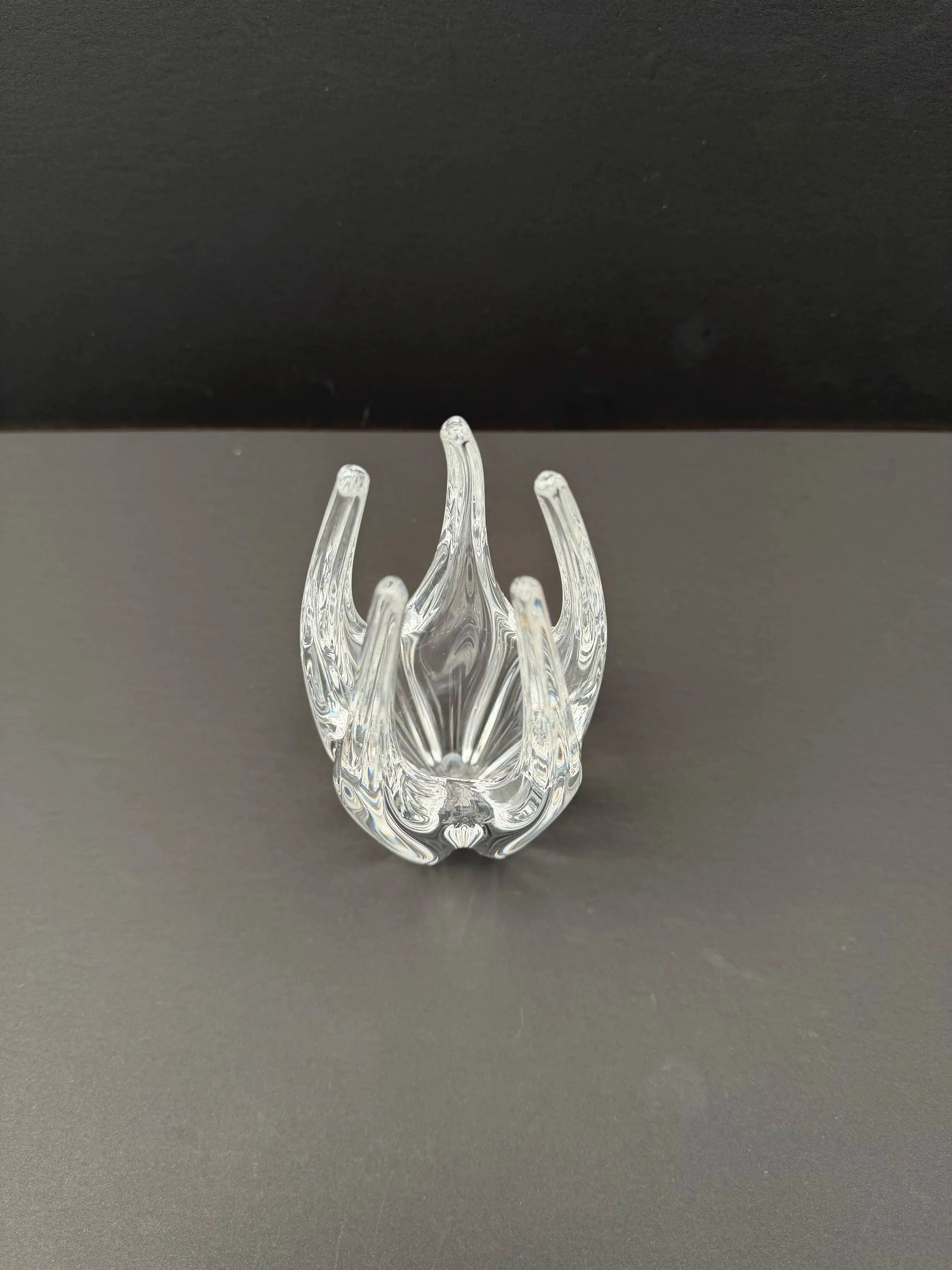 Crystal vase from Sèvres, France 1950