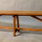 6 Leg Beech Bench