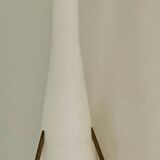 Space age opaline brass lamp from the 60s