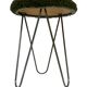 Vintage stool with hairpin legs small stool 60's