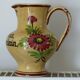 Milk pot faience, Malicorne, Emille Tessier