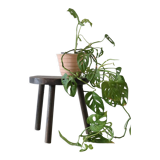 Farm tripod stool, rustic, vintage