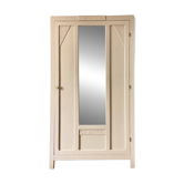 Armoire parisienne Art Déco rose nude