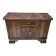 Restored Art Deco Walnut & Oak Commode TV Console 1940s